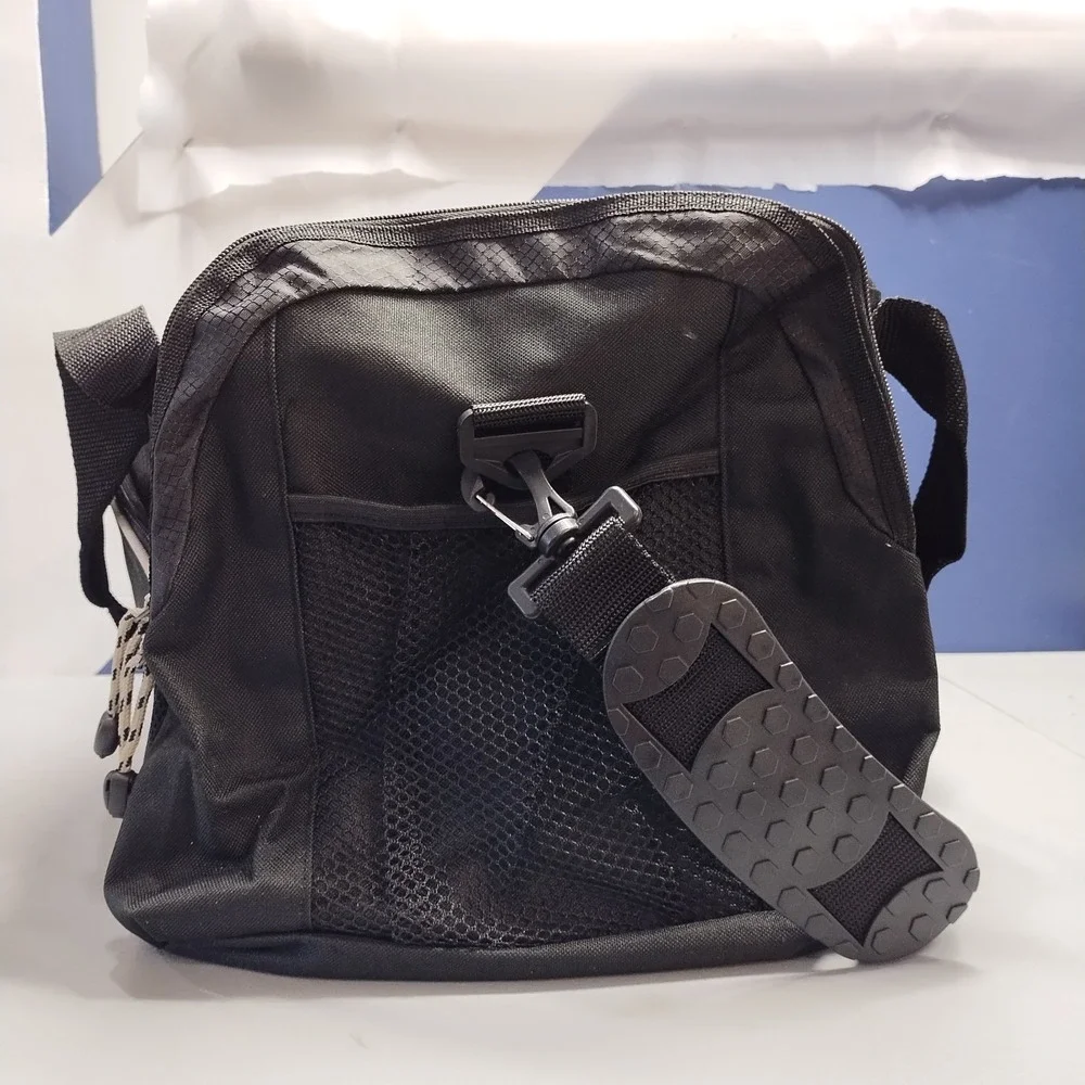 Acro-Bag Duffle Bag Mens Black‎ Gray Detachable Strap Classic Sports Gym Travel